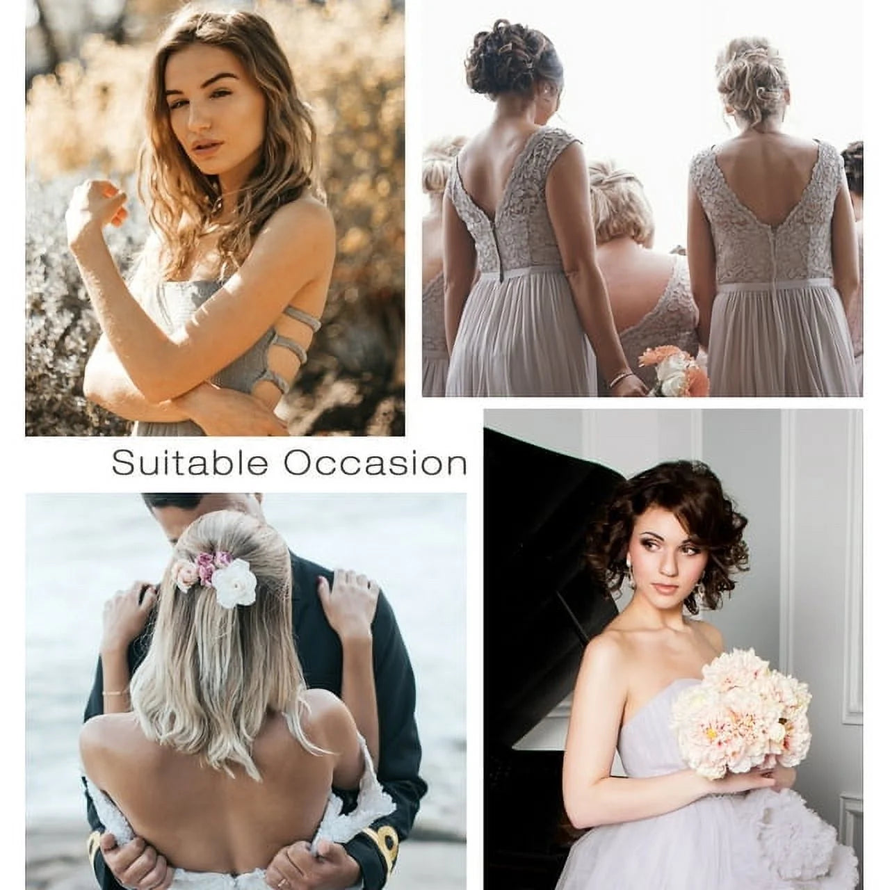 Wingslove Women's Adhesive Bra Reusable Strapless Self Silicone Push-up Invisible Sticky Bras for Backless Dress, Coco