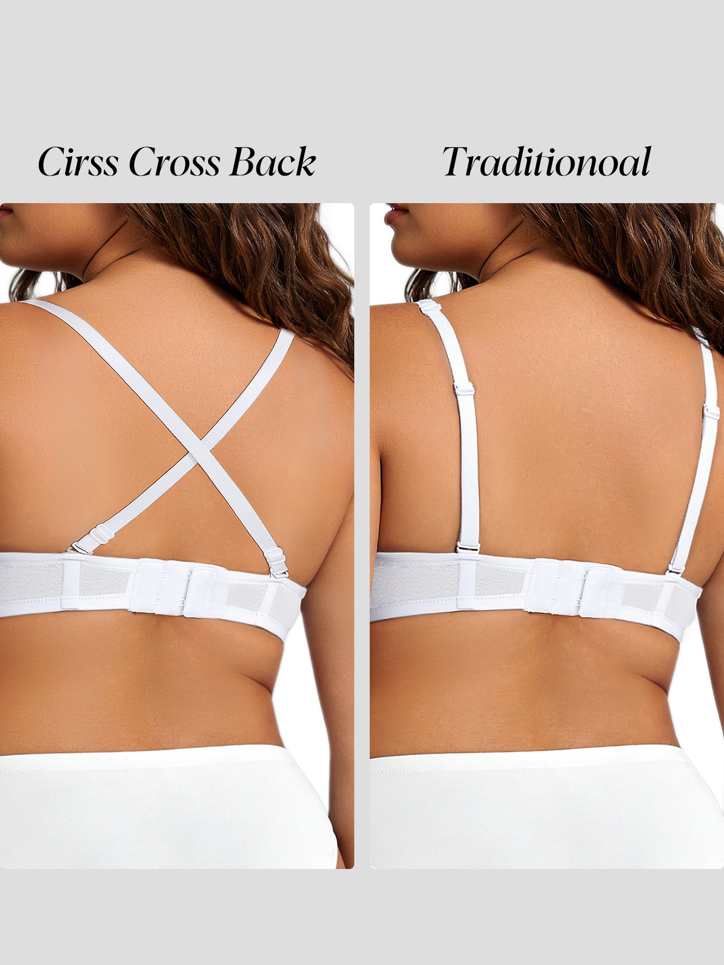 Deyllo Women Lace Demi See Through Bras Underwired Support Push Up Bras Unline Comfort White Bras