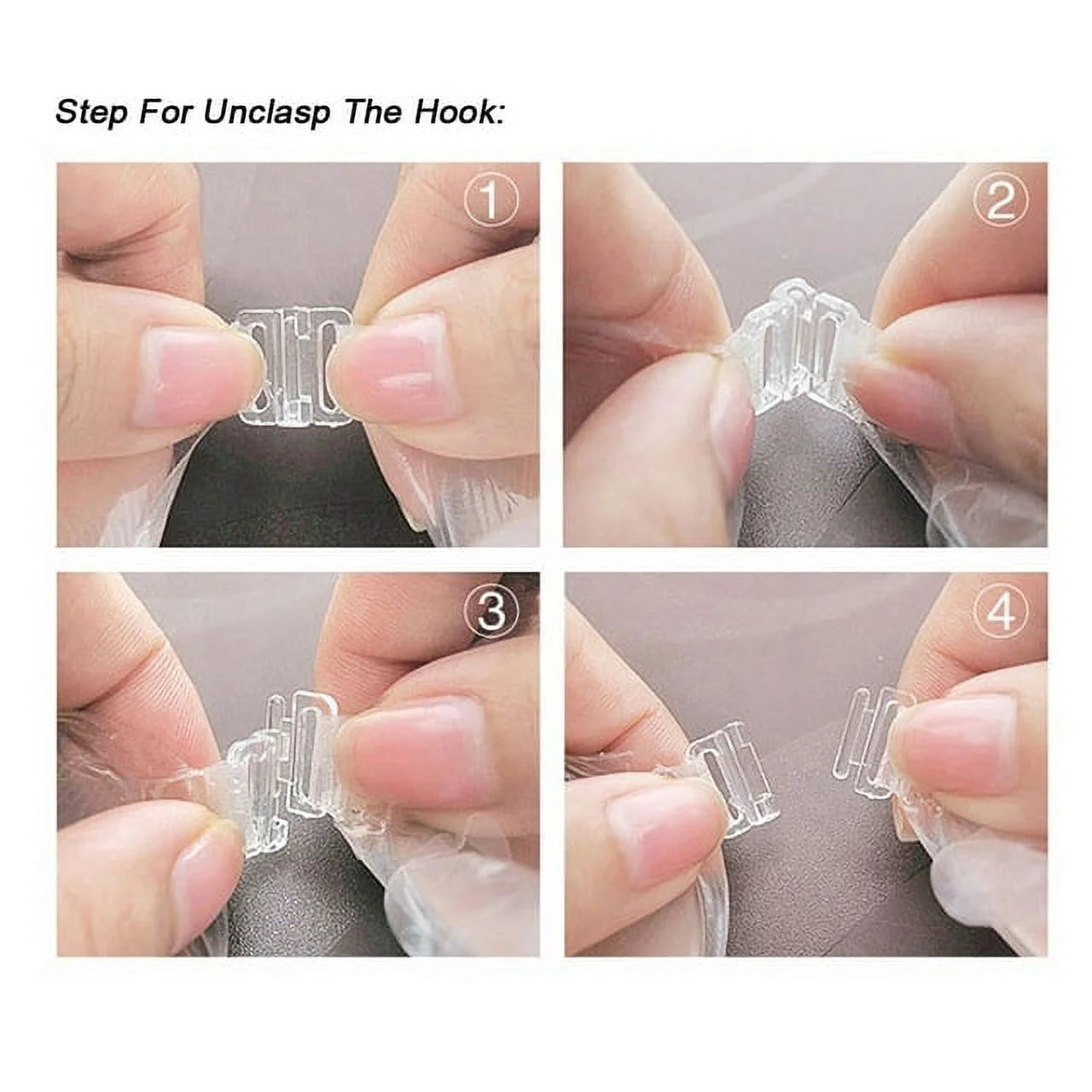 Wingslove Women's Adhesive Bra Reusable Strapless Self Silicone Push-up Invisible Sticky Bras for Backless Dress, Pink