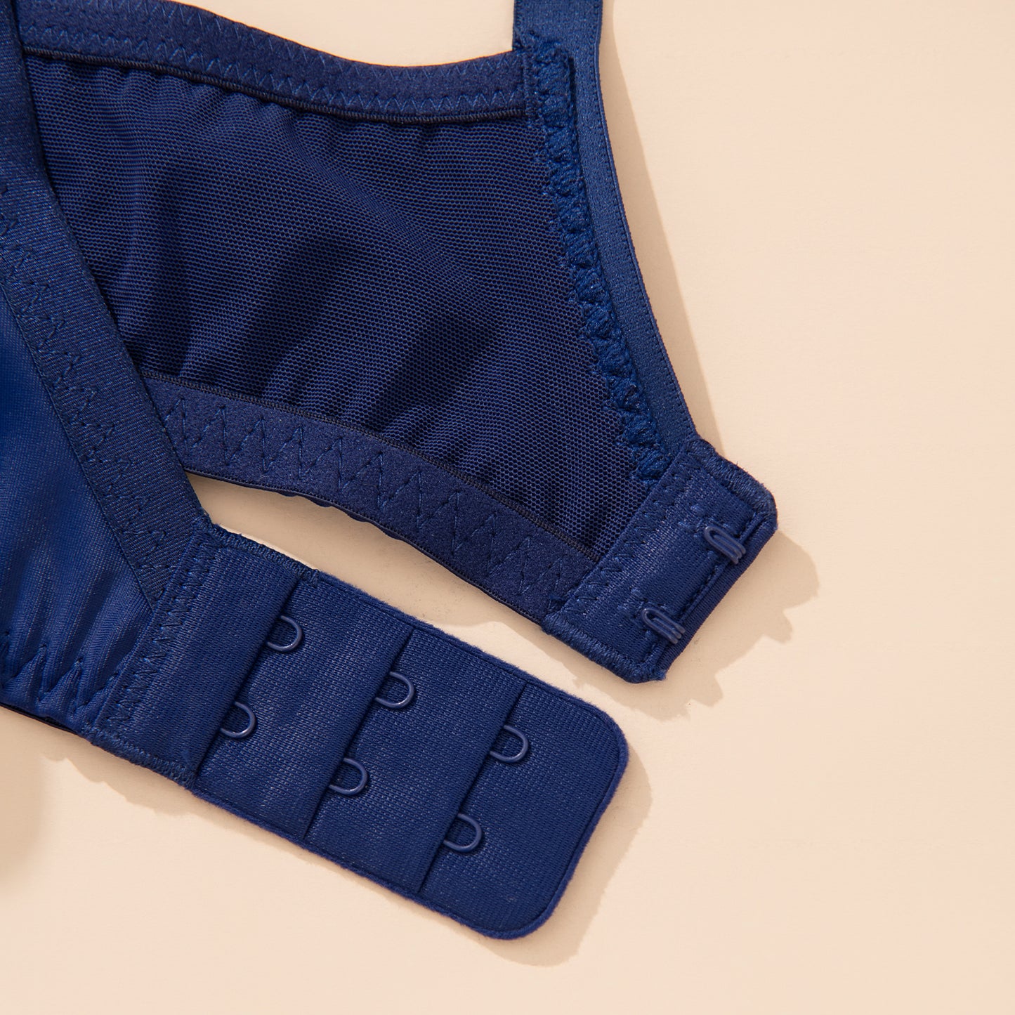Wingslove Women’s Sexy Lace Bra Underwire Non Padded Full Coverage Unlined Plus Size Bralette,Blue purple